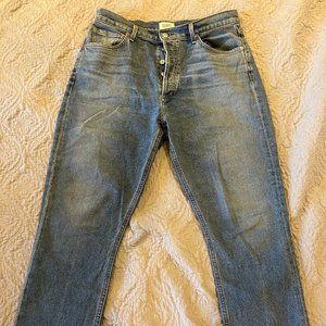 Citizens of Humanity High Waist Jolene Straight Leg Jeans
